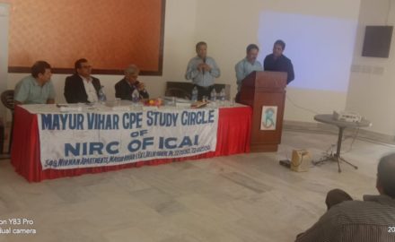 Tally education seminar in Mayur Vihar by NIRC of ICAI